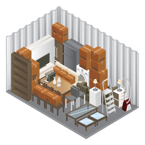 3D-Storage-Units_v2-10x15 10 x 15 (150 Sq. ft.) size of storage